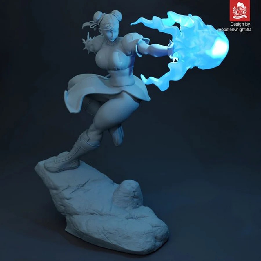 Chun-li Figure » Free High-Quality Models | AssetsFree.com