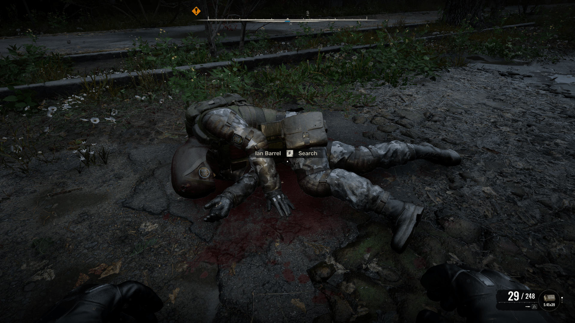 Ian Barrel, a random NPC in S.T.A.L.K.E.R. 2: Heart of Chornobyl.