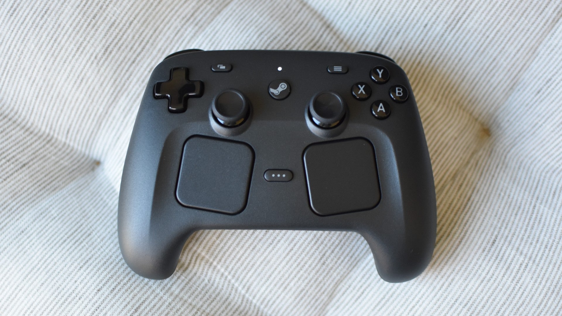 The Steam Controller is actually a scream controller, because Valve couldn't resist making it cry out in memey pain when you drop it