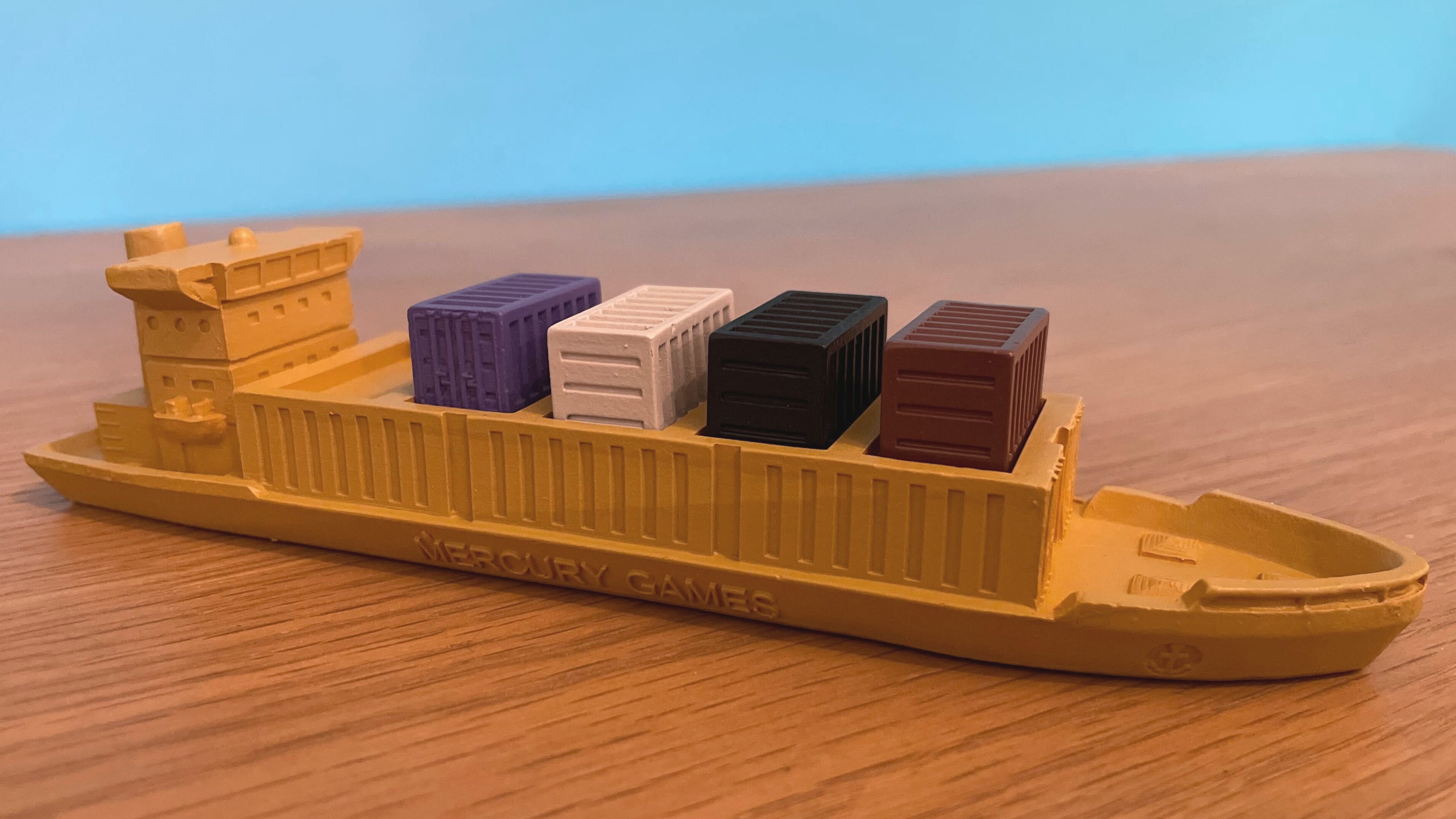 Container, a board game with the most boring theme imaginable, is one