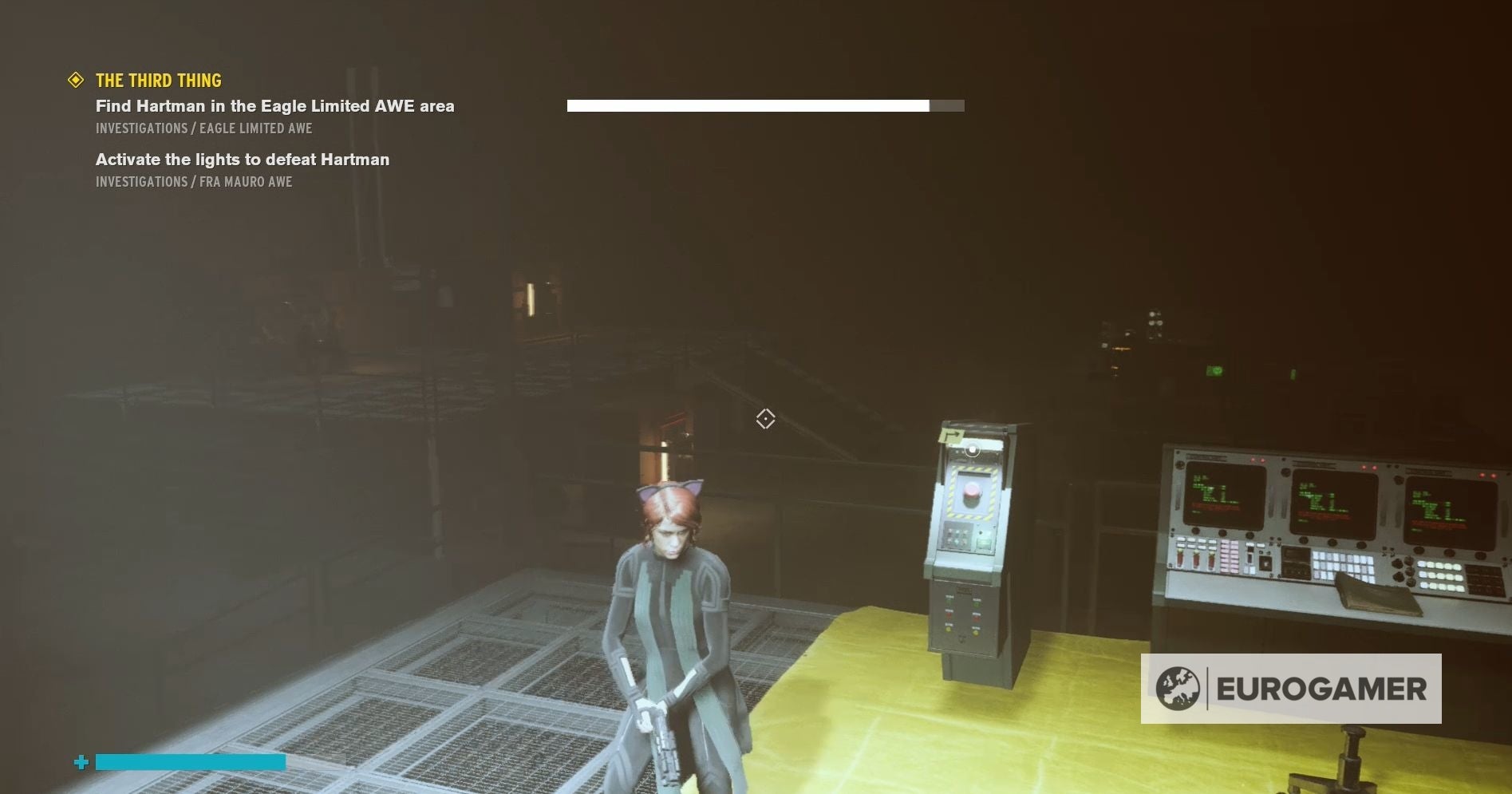 Control How to activate the lights in the Fra Mauro AWE explained