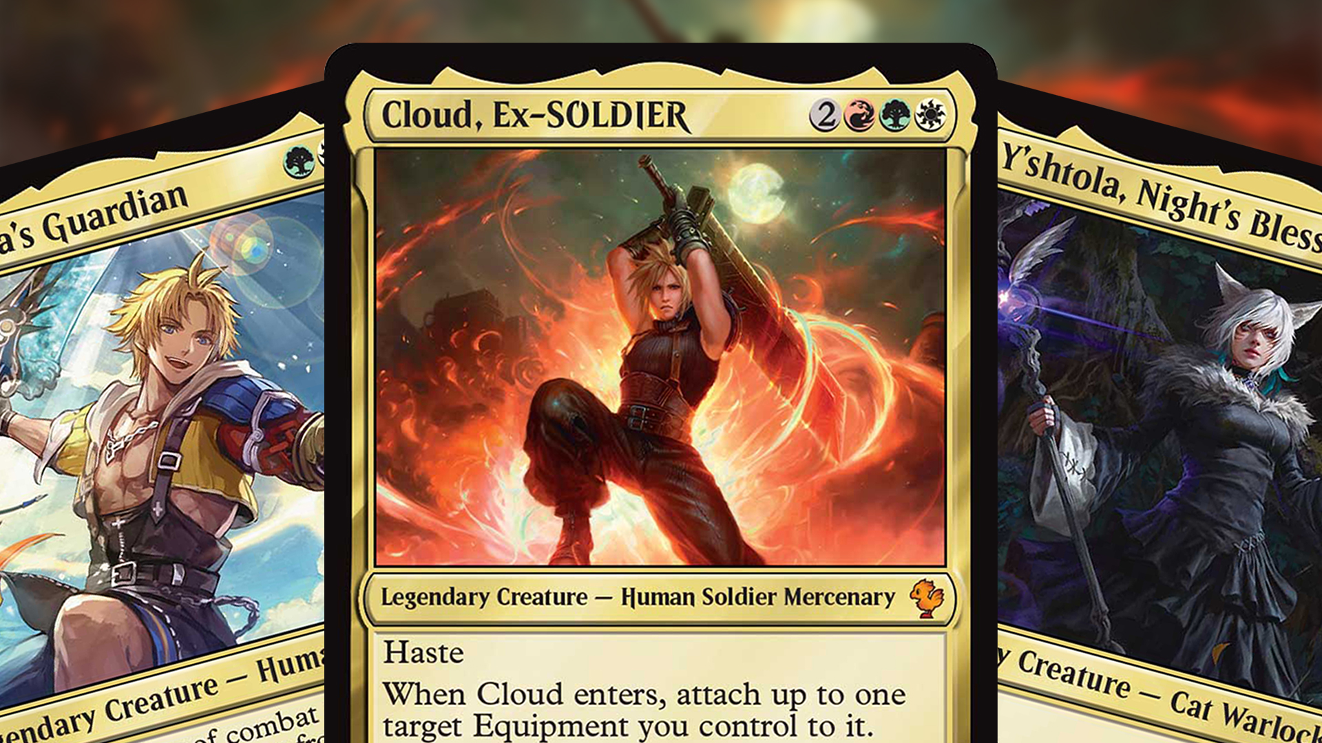 Magic The Gathering's Final Fantasy crossover first cards revealed(04)