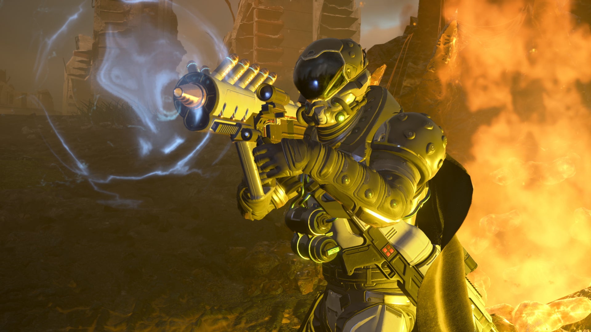 Helldivers 2’s next warbond is full of funky alien tech, including a “(somewhat) stable wormhole” teleportation pack