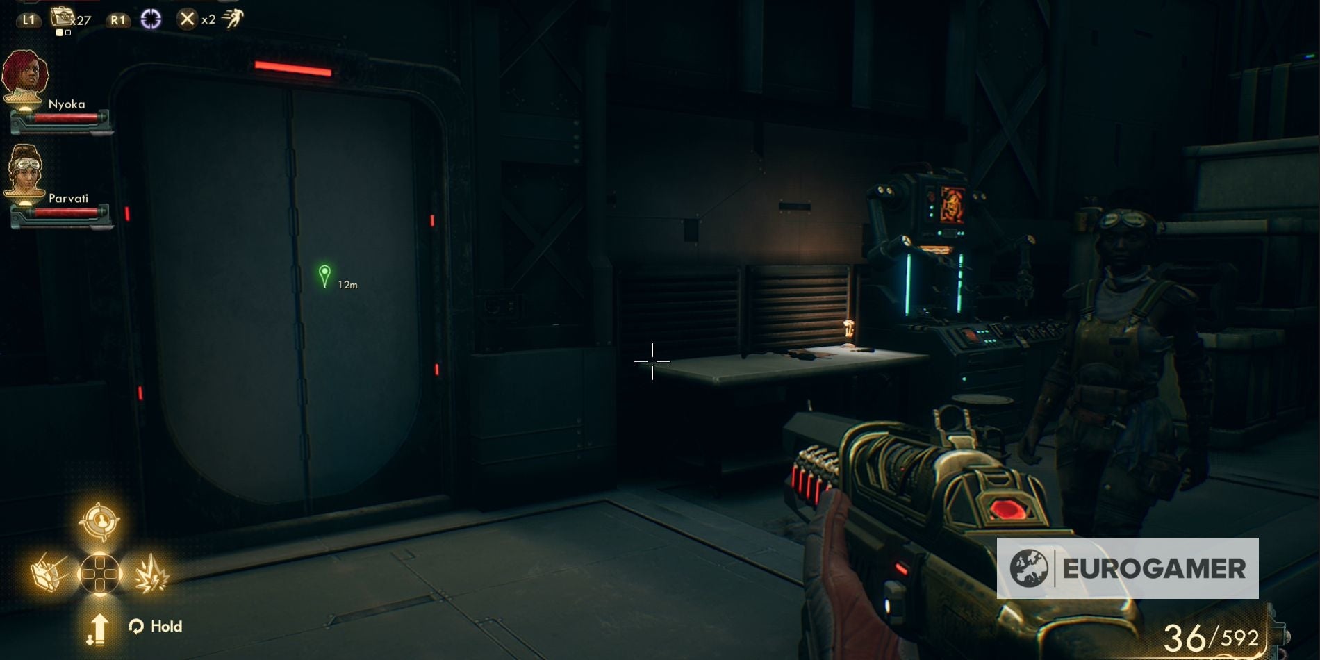 The Outer Worlds Weapons From the Void mission finding the