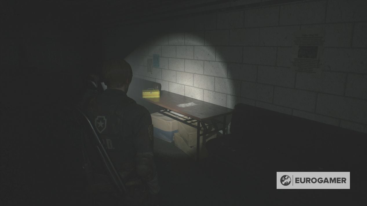 Resident Evil 2 - Firing Range explored and 7439 Car Key location 