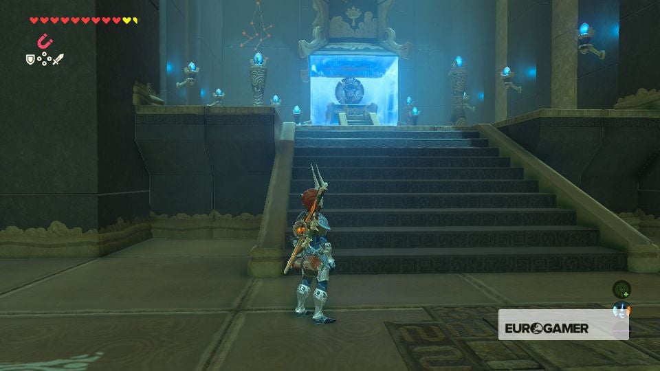 Zelda Mah Eliya, Secret Stairway in Breath of the Wild DLC 2