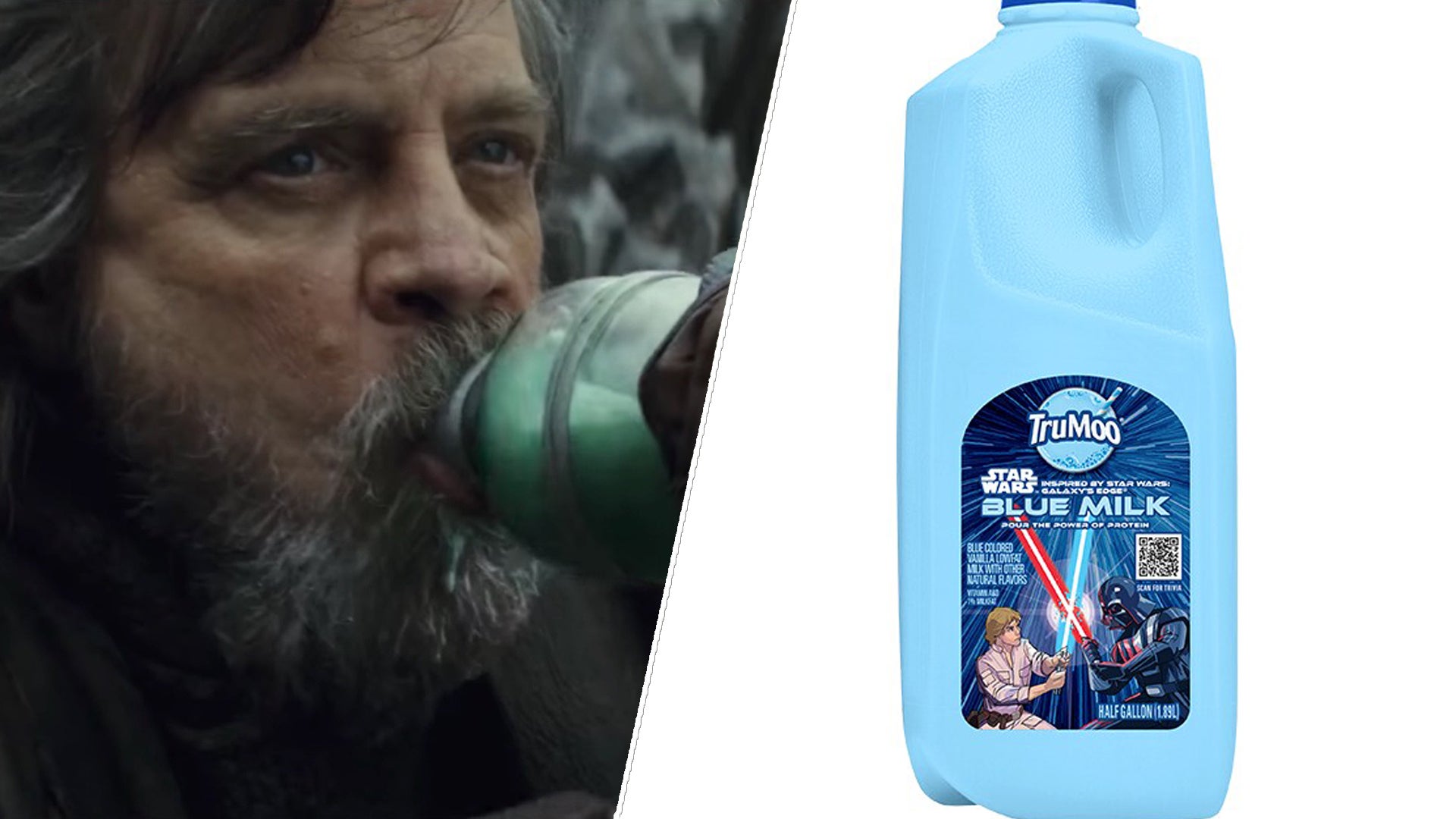 You can be just like Luke Skywalker by guzzling down this official Star