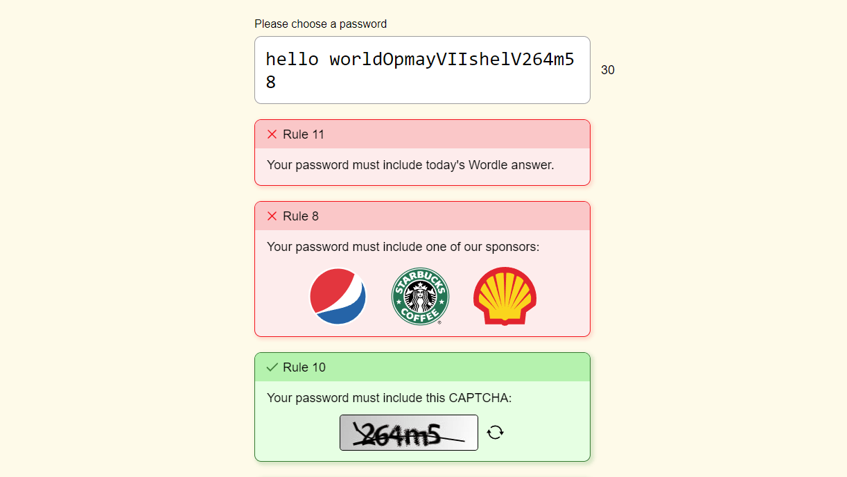 Password Game Unblocked Trò Chơi Thử Thách Trí Tuệ Hấp Dẫn