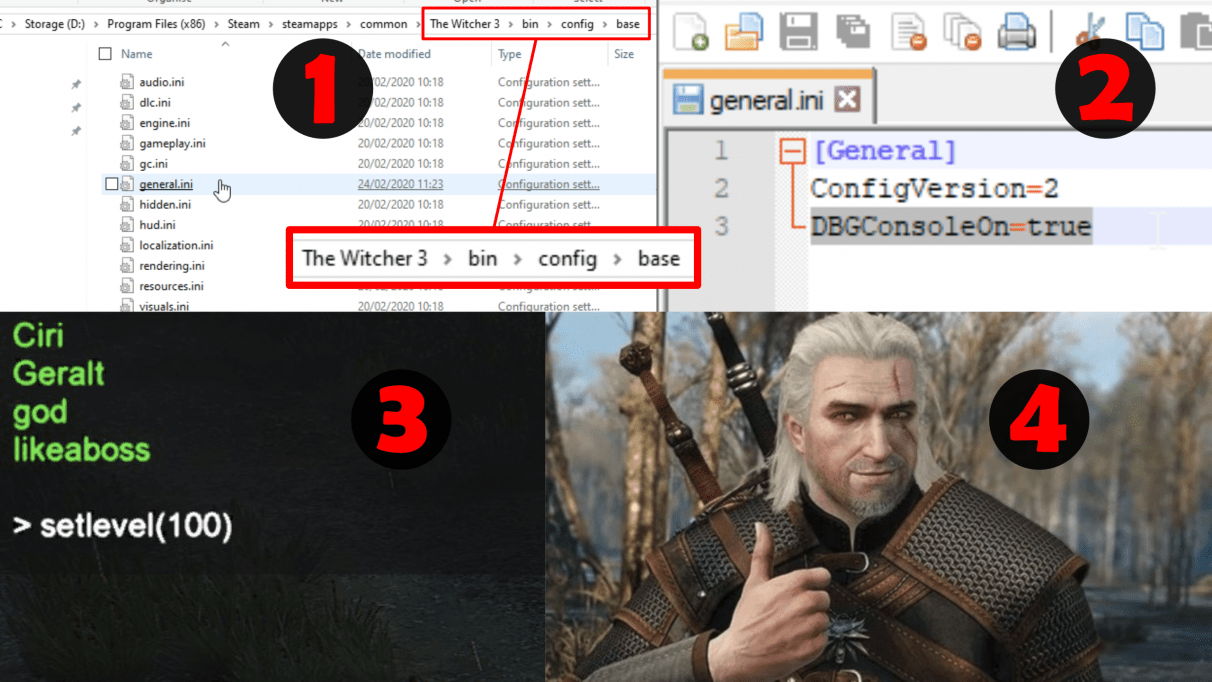 The Witcher 3 console commands and cheat codes | Rock Paper Shotgun