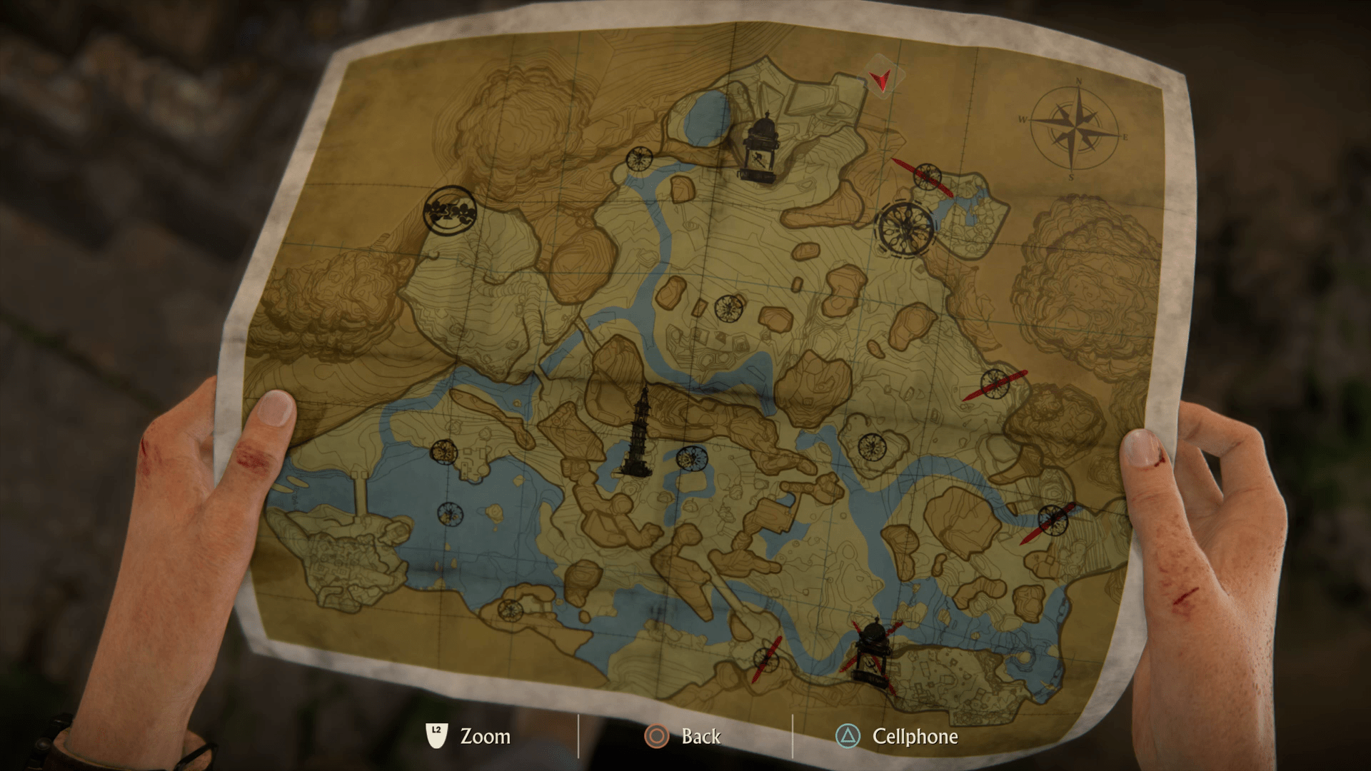 Uncharted The Lost Legacy Axe Statue Puzzles Chapter 4 Western Ghats Guide Waterfalls