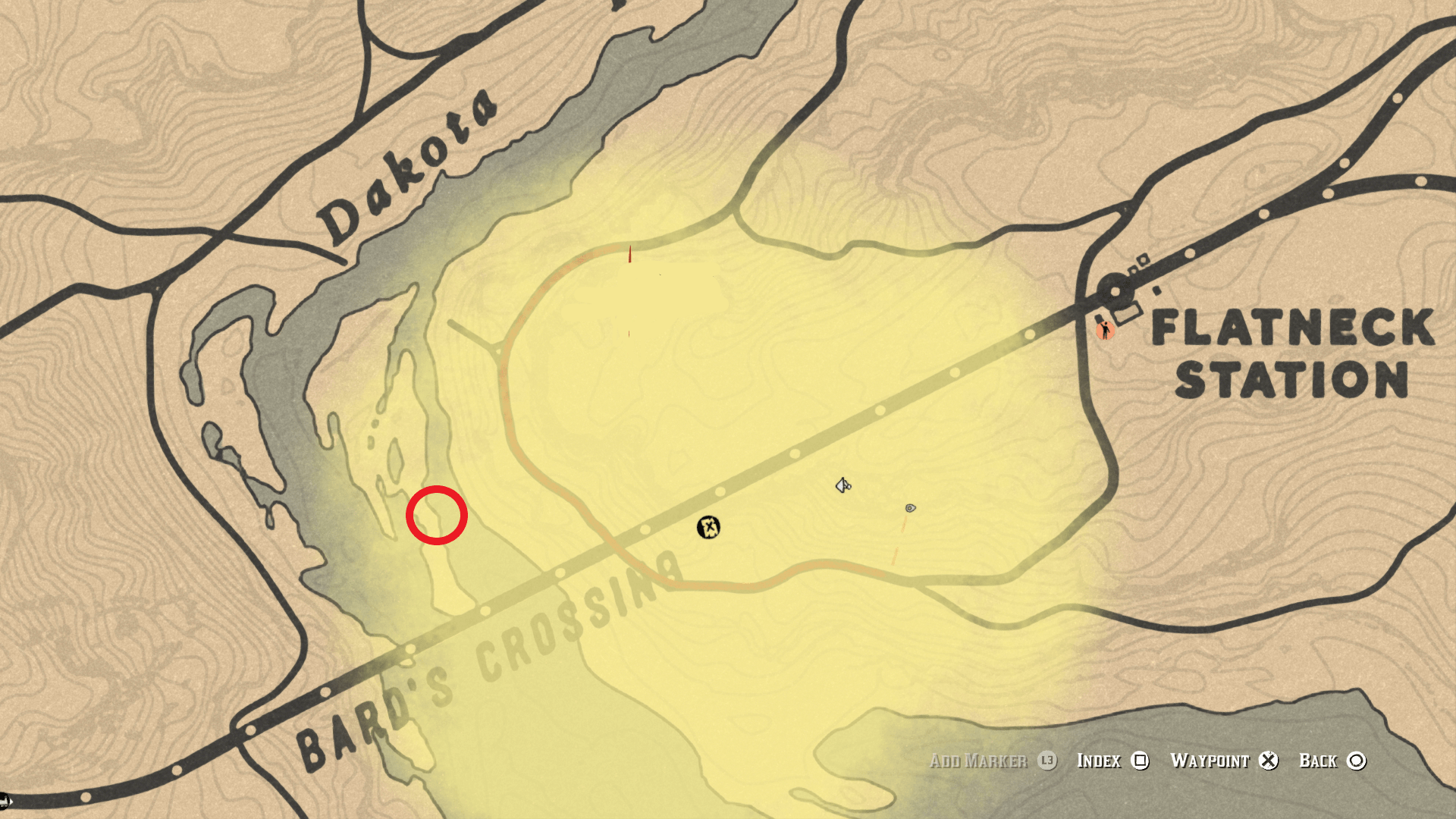Red Dead Online Bard’s Crossing Treasure Locations VG247