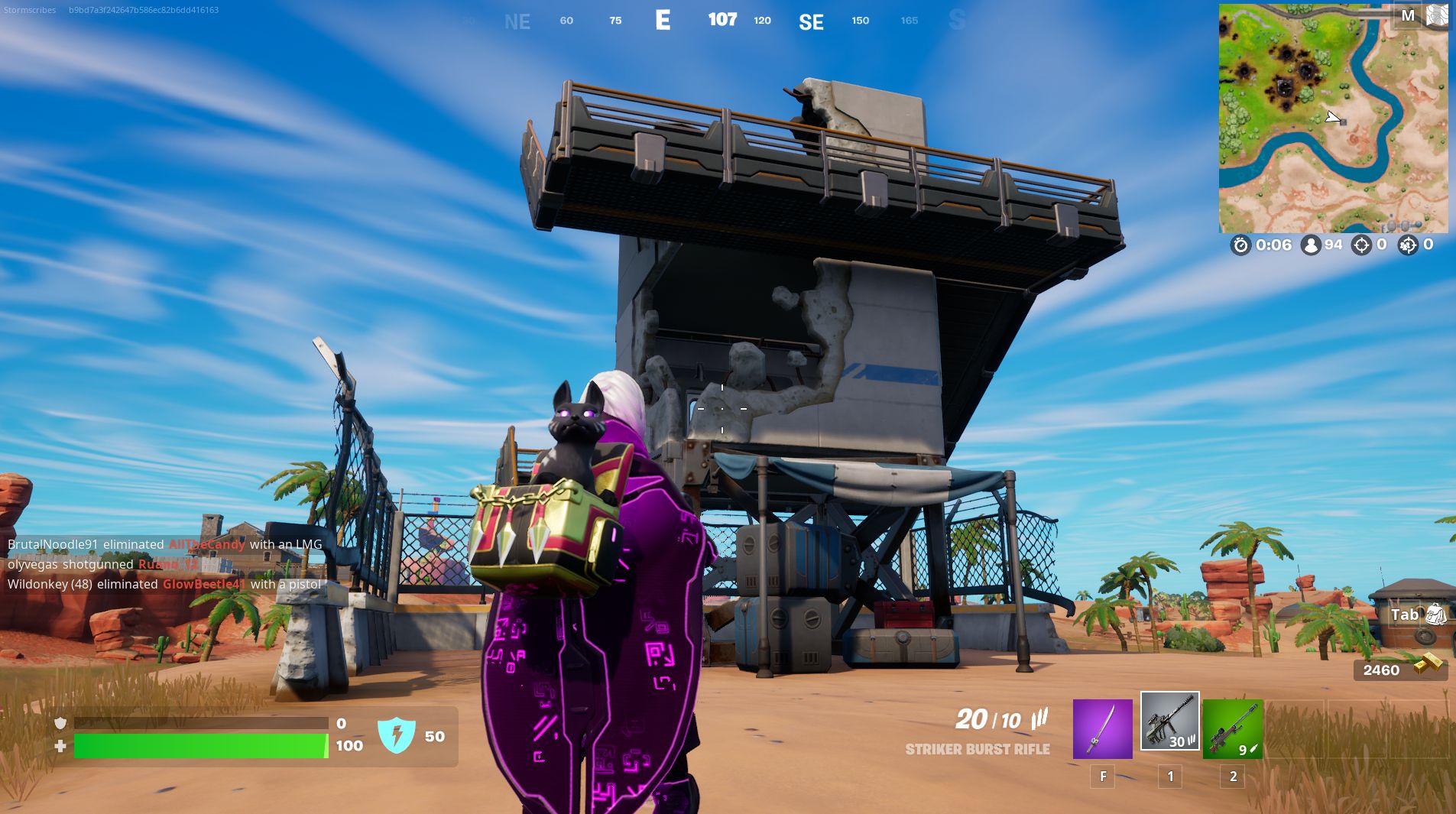 Fortnite IO Outpost locations and where to emote on top of an IO