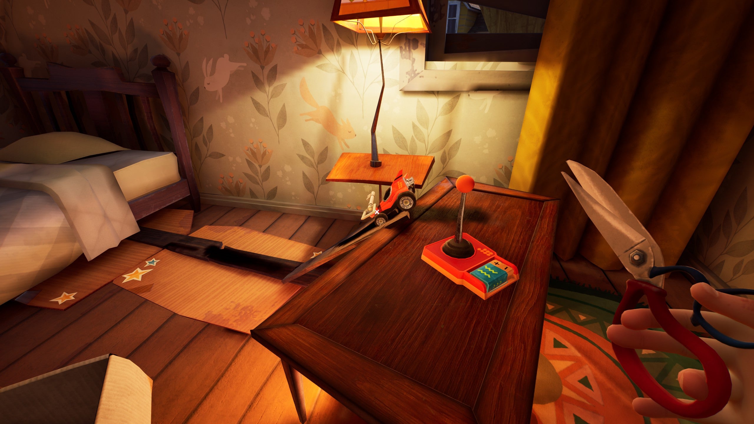 Hello Neighbor 2 Walkthrough Part 1 Safe code, scissors and photo
