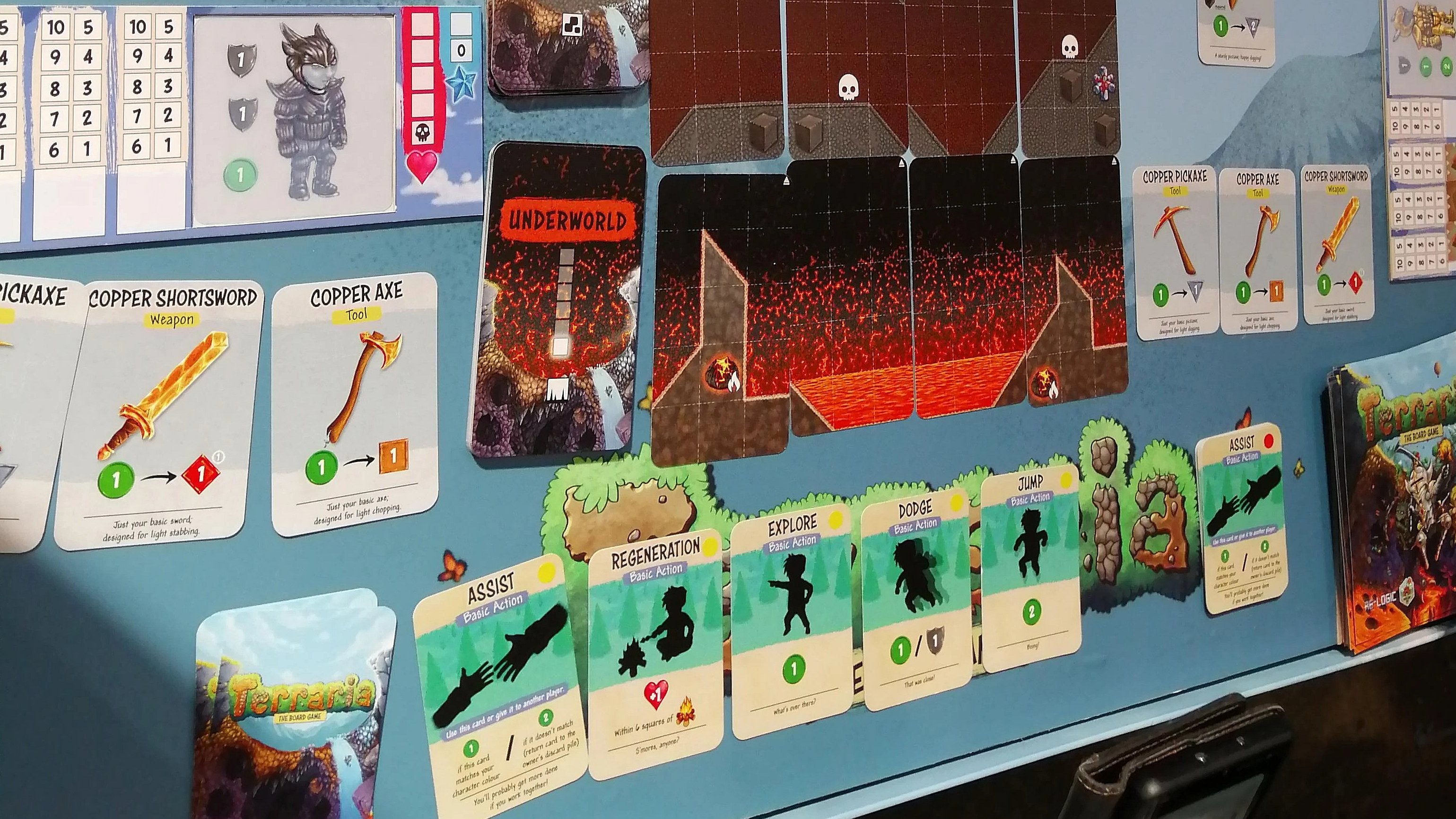 There is a chance the Terraria board game could be good Rock
