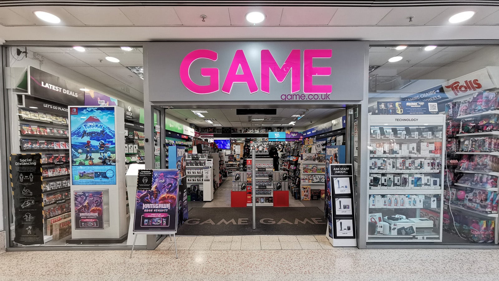 UK retailer GAME to cease video game tradeins, staff say
