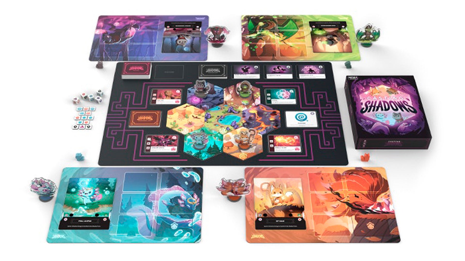 Unstable Unicorns studio’s next board game is Casting Shadows Dicebreaker