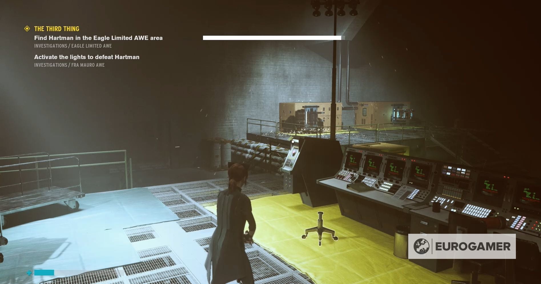 Control How to activate the lights in the Fra Mauro AWE explained