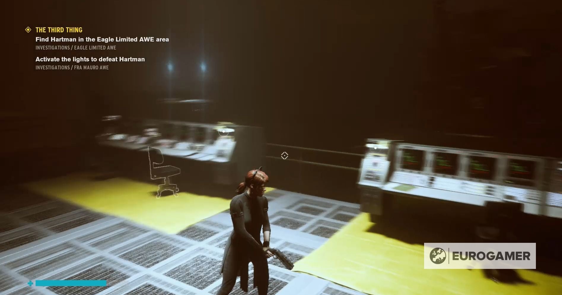 Control How to activate the lights in the Fra Mauro AWE explained