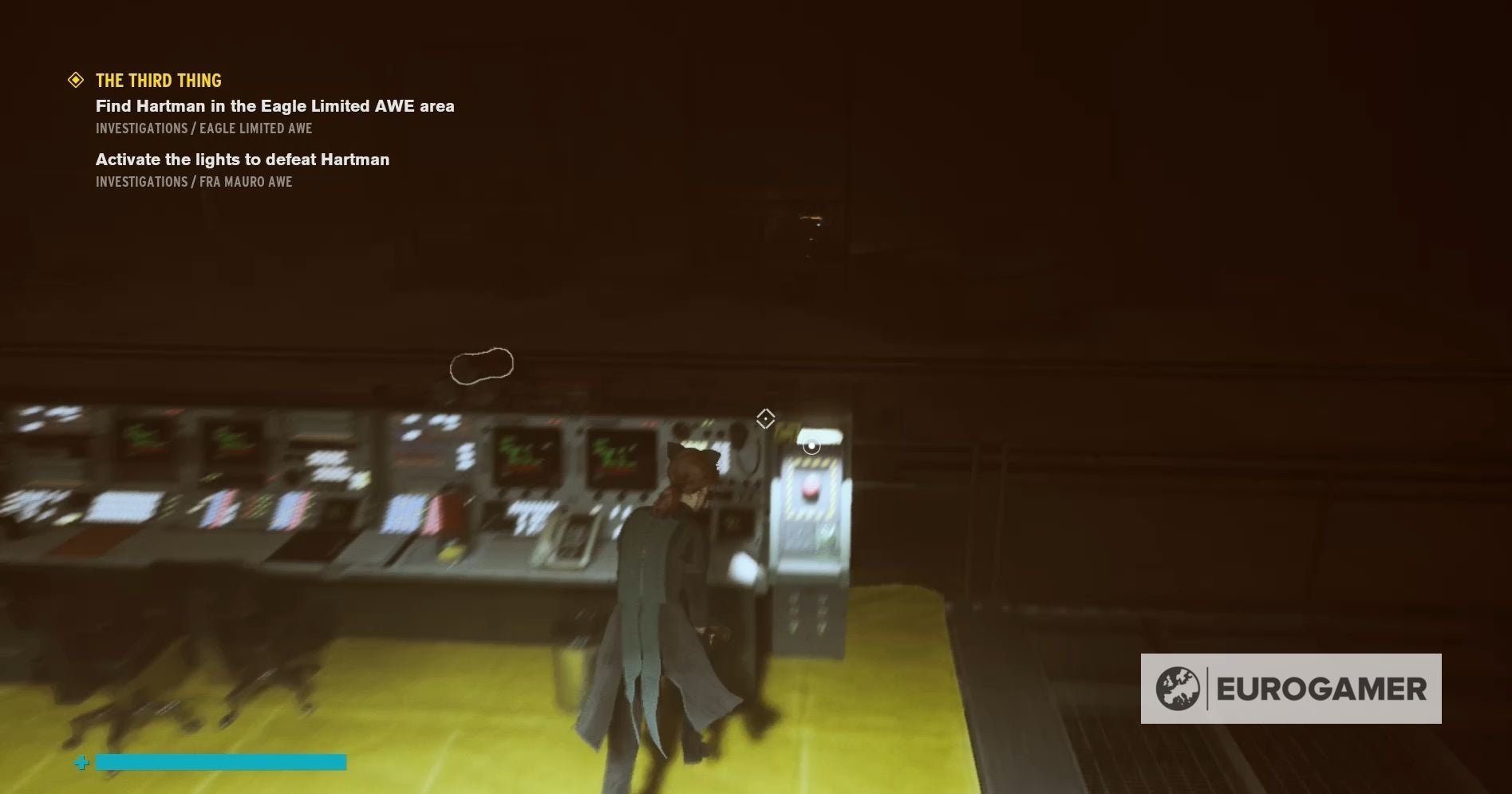 Control How to activate the lights in the Fra Mauro AWE explained