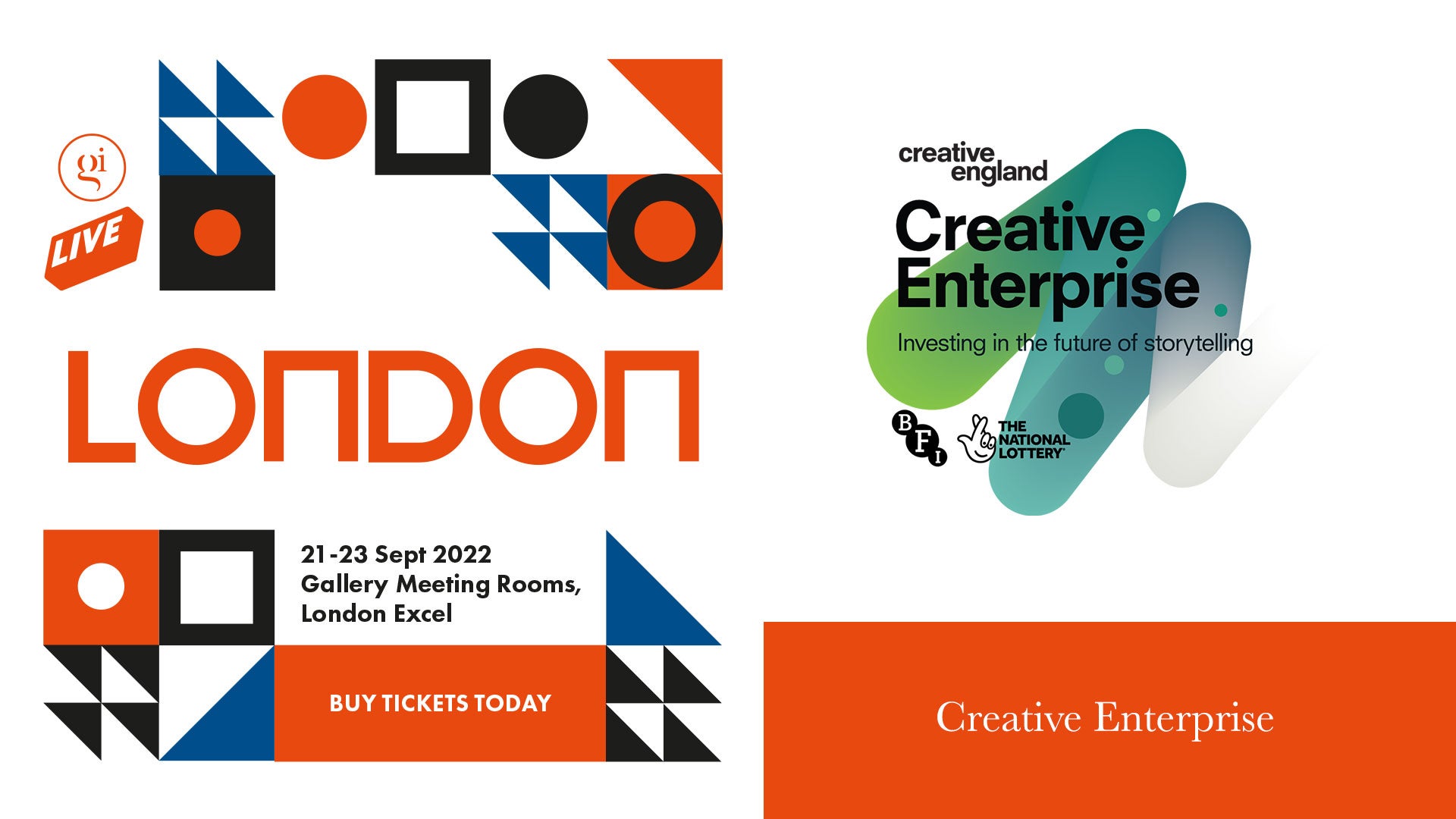 Creative Enterprise backs GI Live London