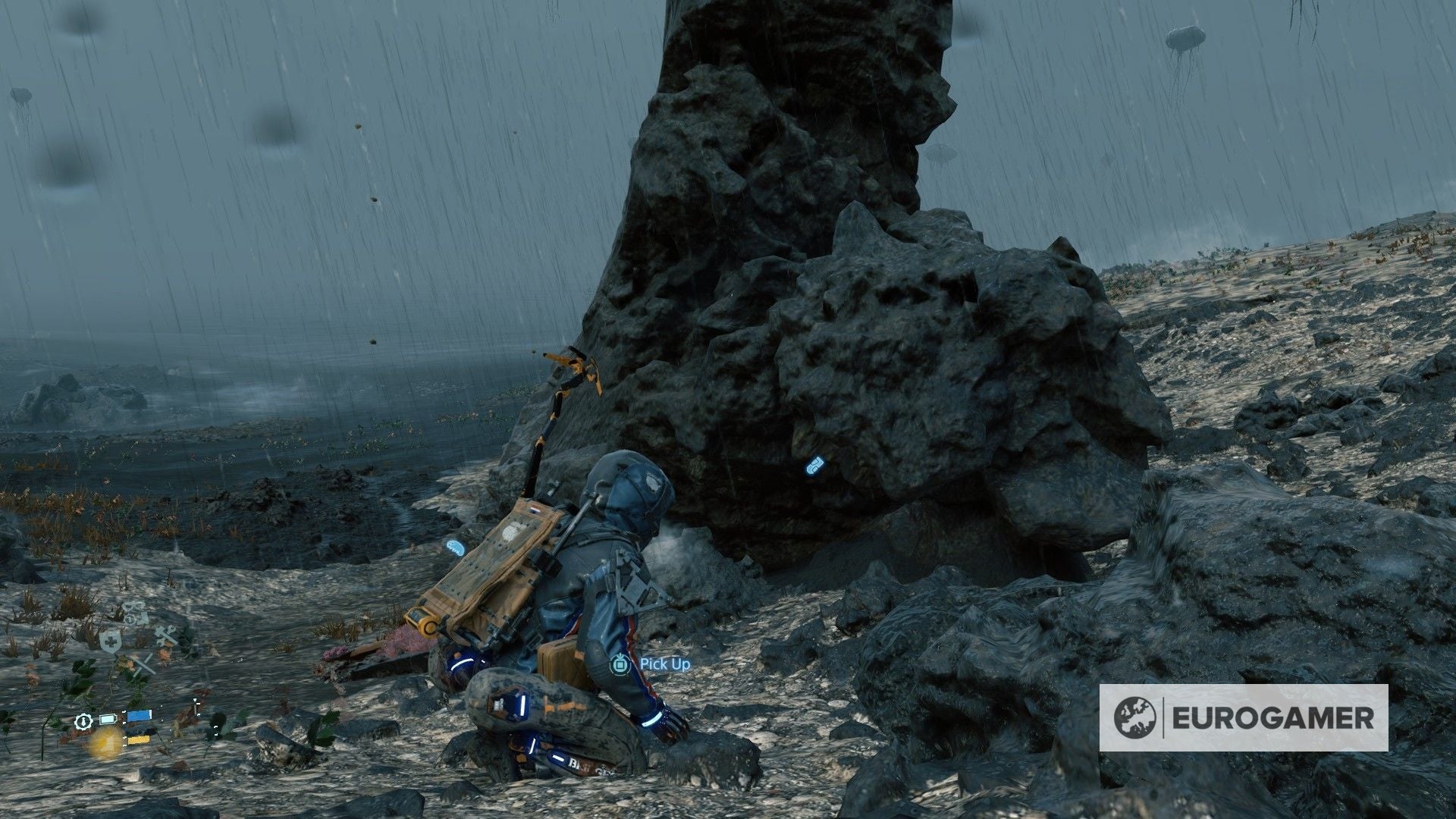 Death Stranding Memory Chip locations What 'glowing' objects mean and