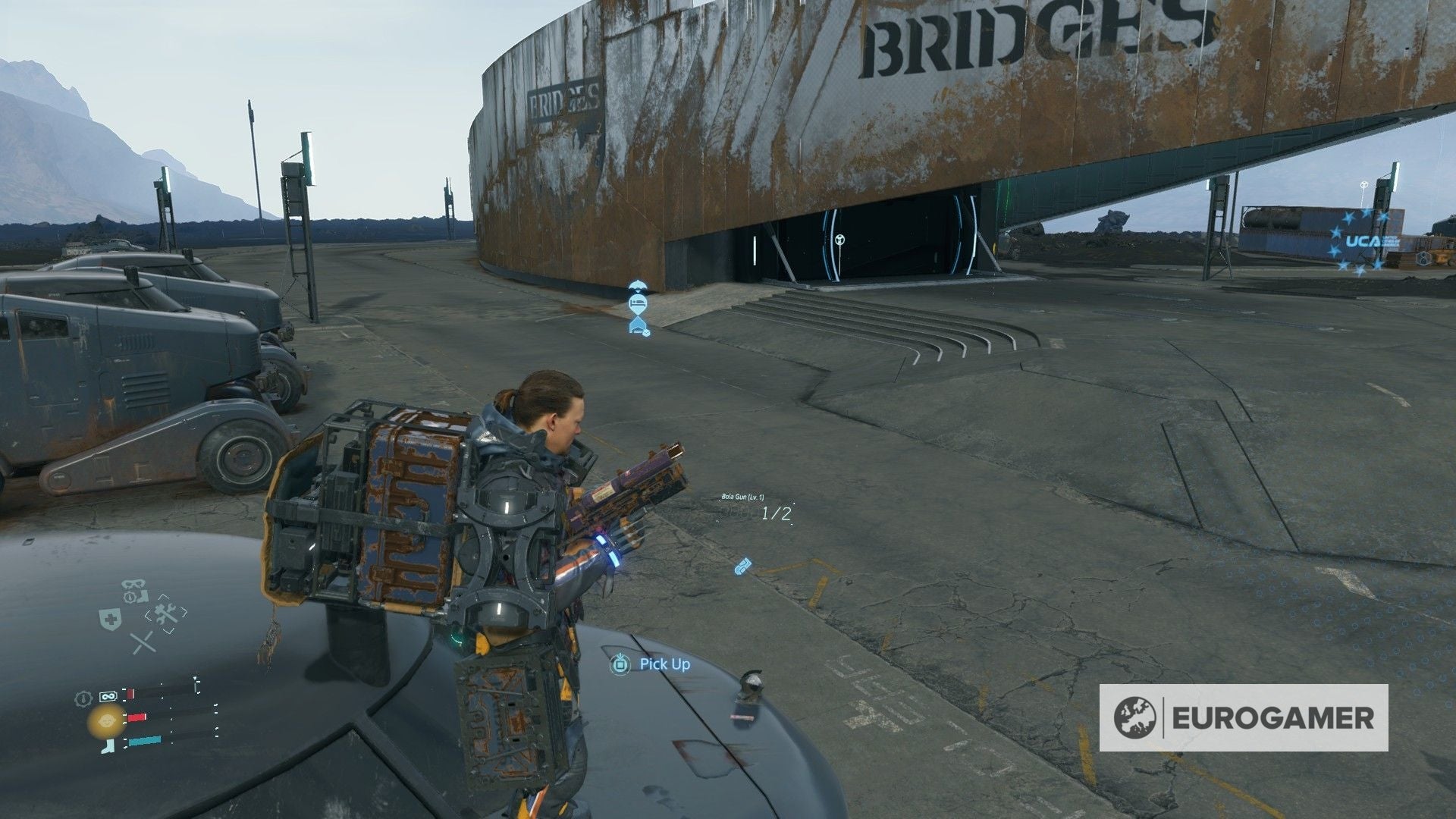 Death Stranding Memory Chip locations What 'glowing' objects mean and