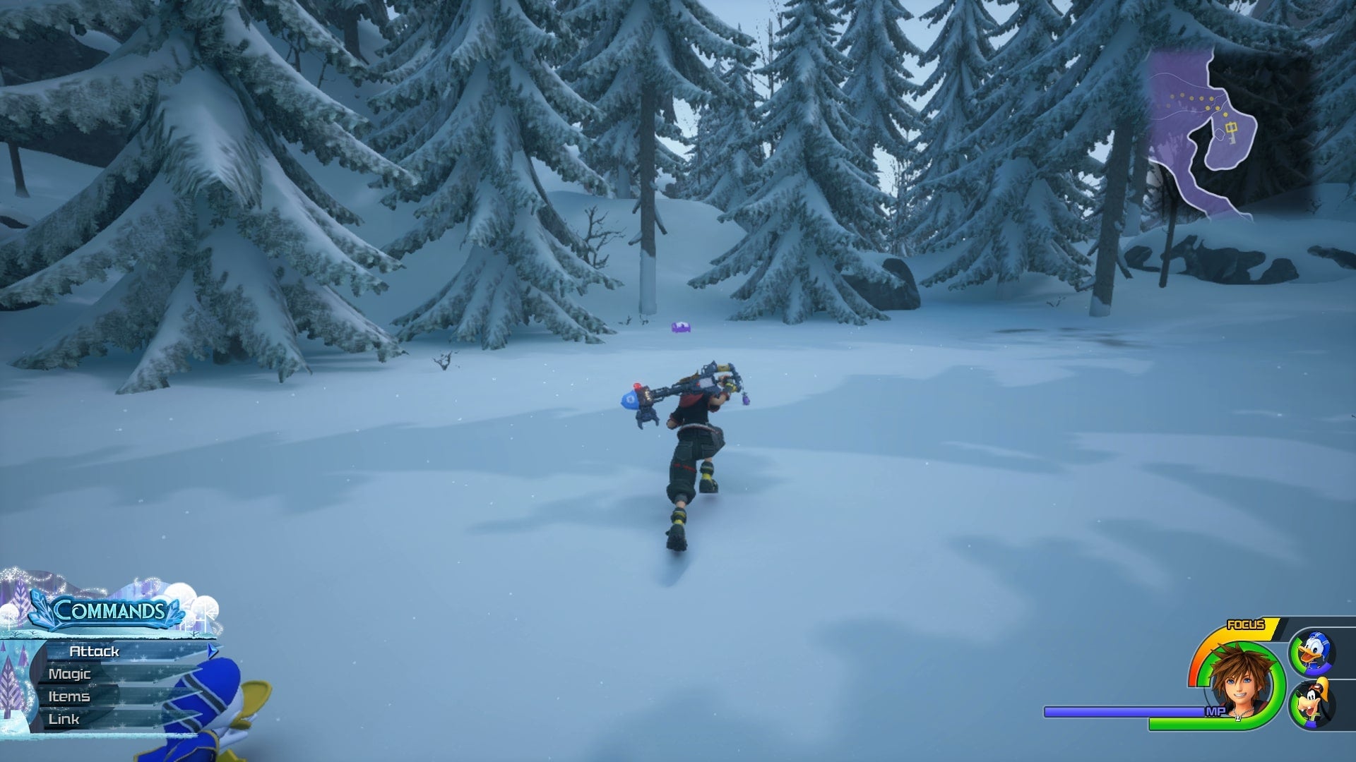 Kingdom Hearts 3 Arendelle Treasure Chests and Olaf Rock Paper Shotgun