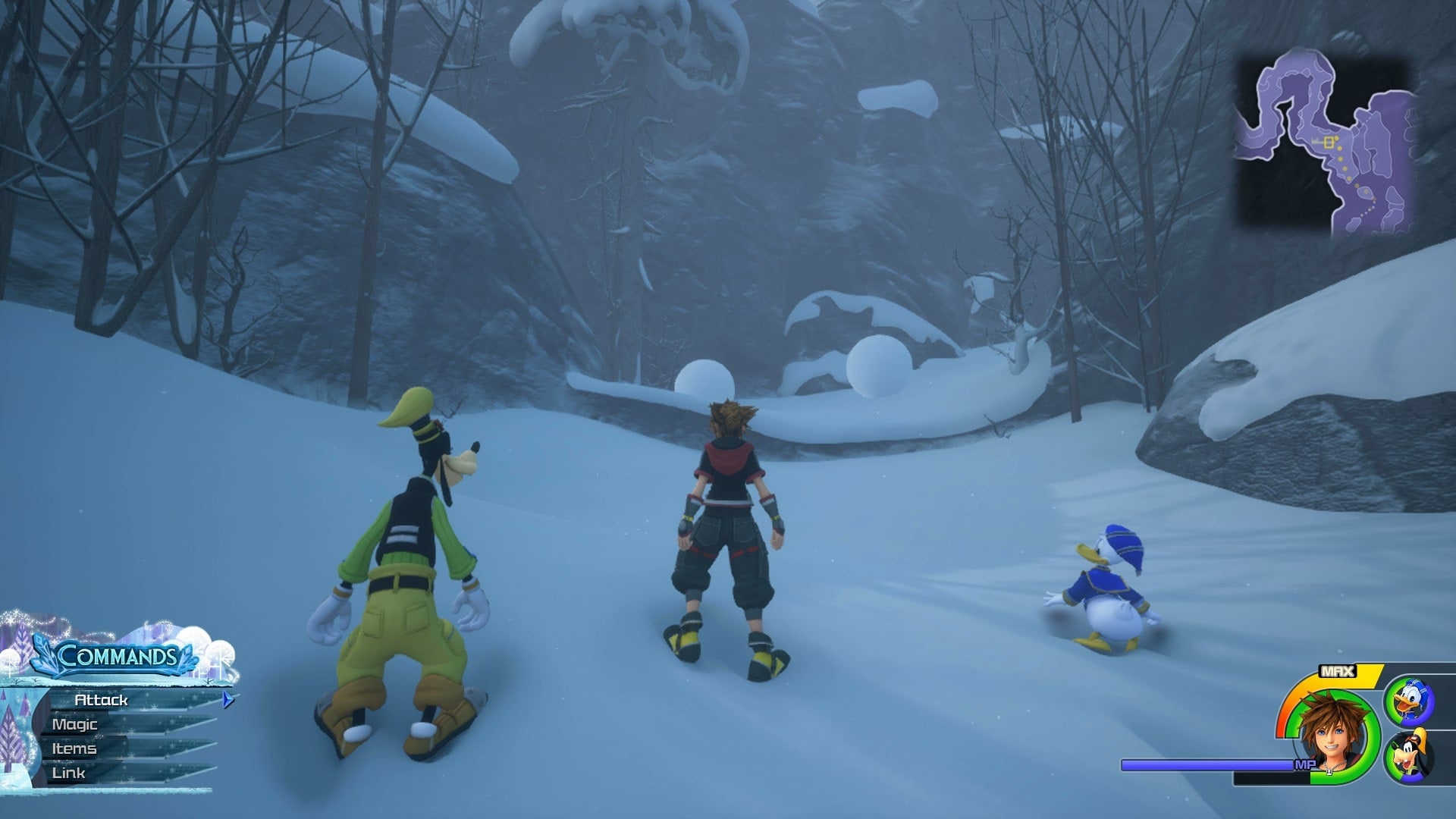 Kingdom Hearts 3 Arendelle Treasure Chests and Olaf Rock Paper Shotgun