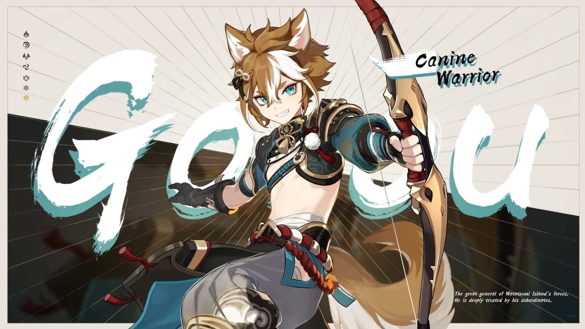 Genshin Impact best Gorou build best weapons and artifact sets VG247