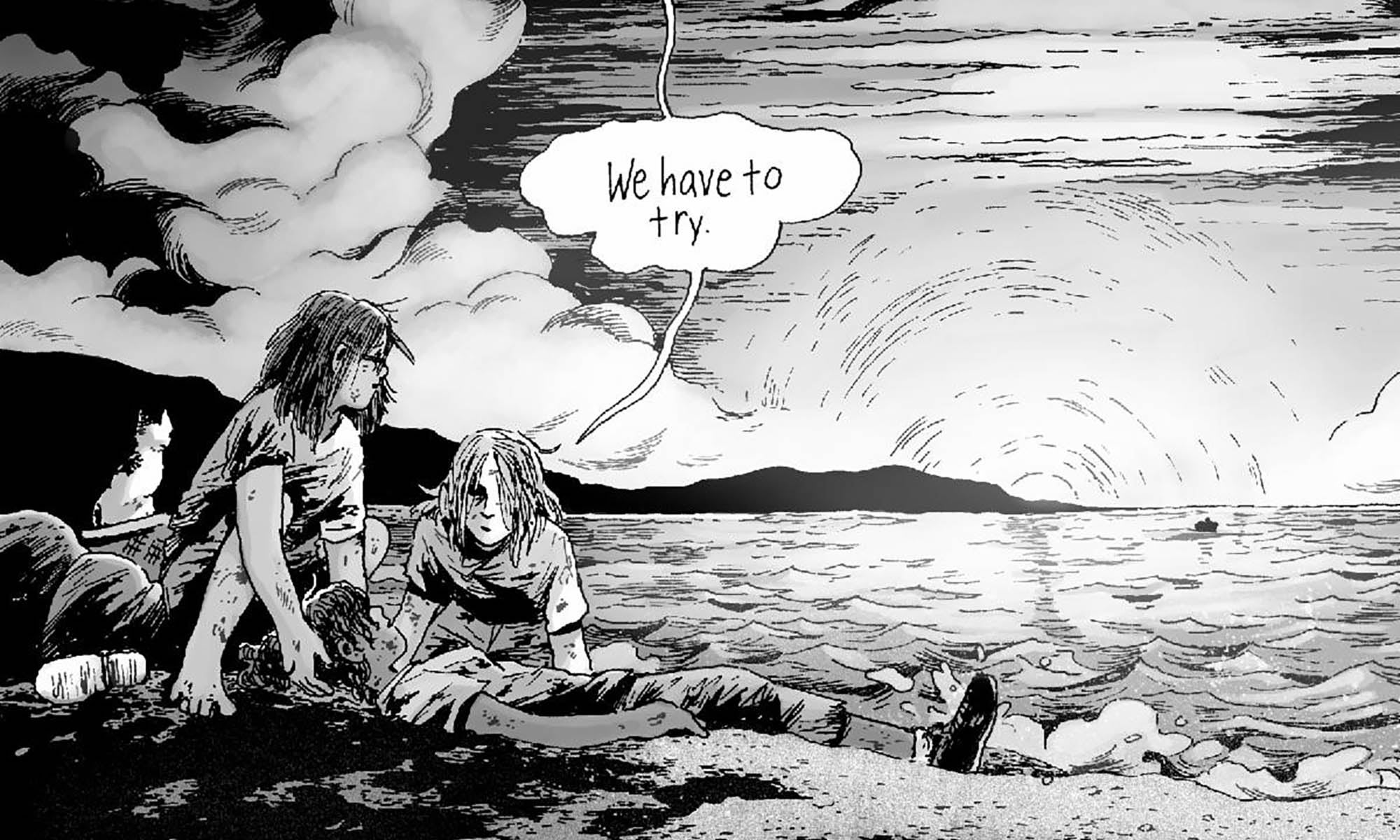 Inside Clementine Book Two by Tillie Walden and the YA continuation of