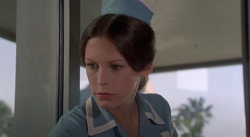 Jaime Lee Curtis played a surly waitress in an early screen appearance