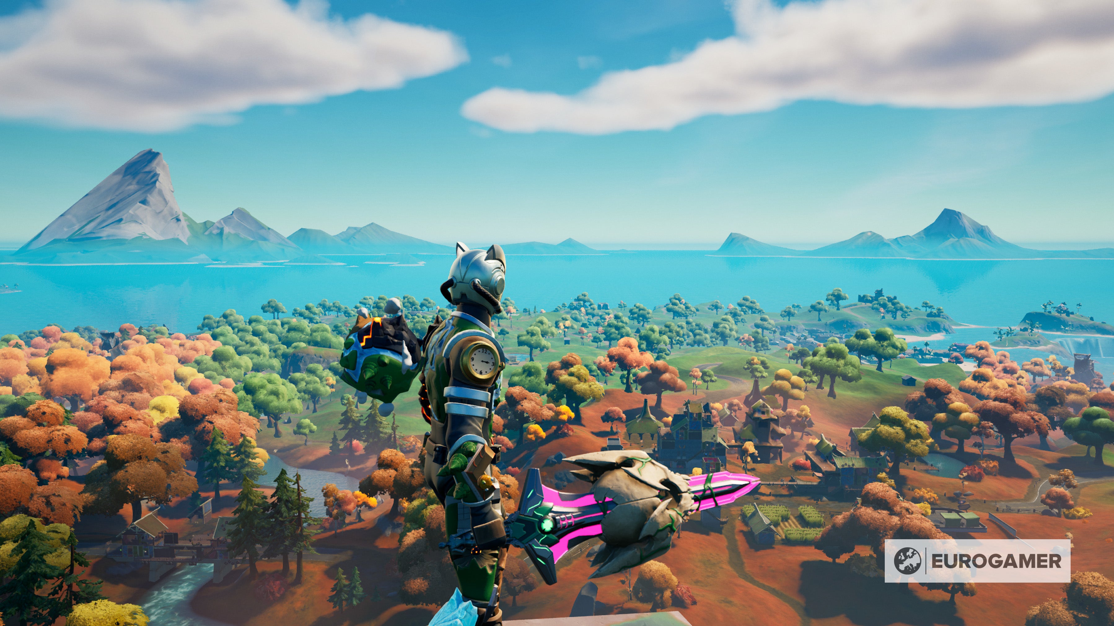 Fortnite's old map is back... as a skin