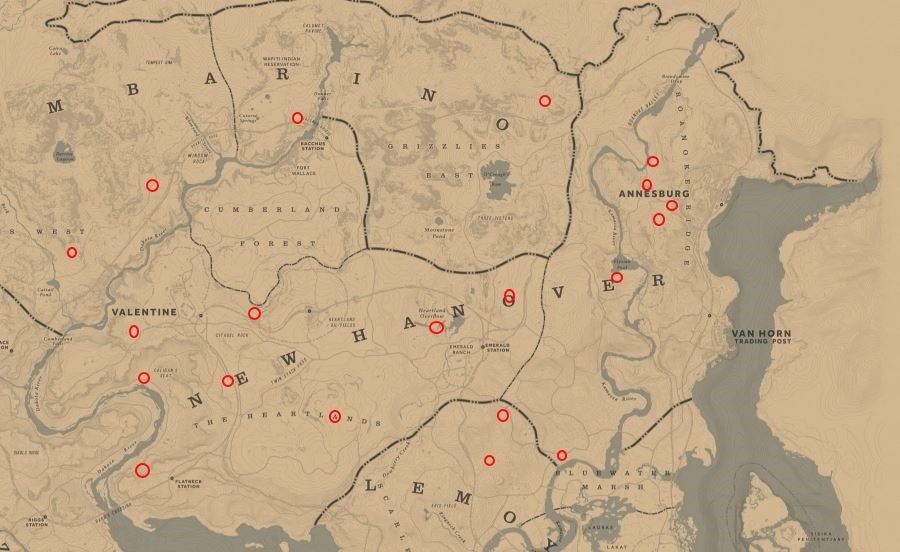 Red Dead Redemption 2 Dreamcatcher guide All dreamcatcher locations