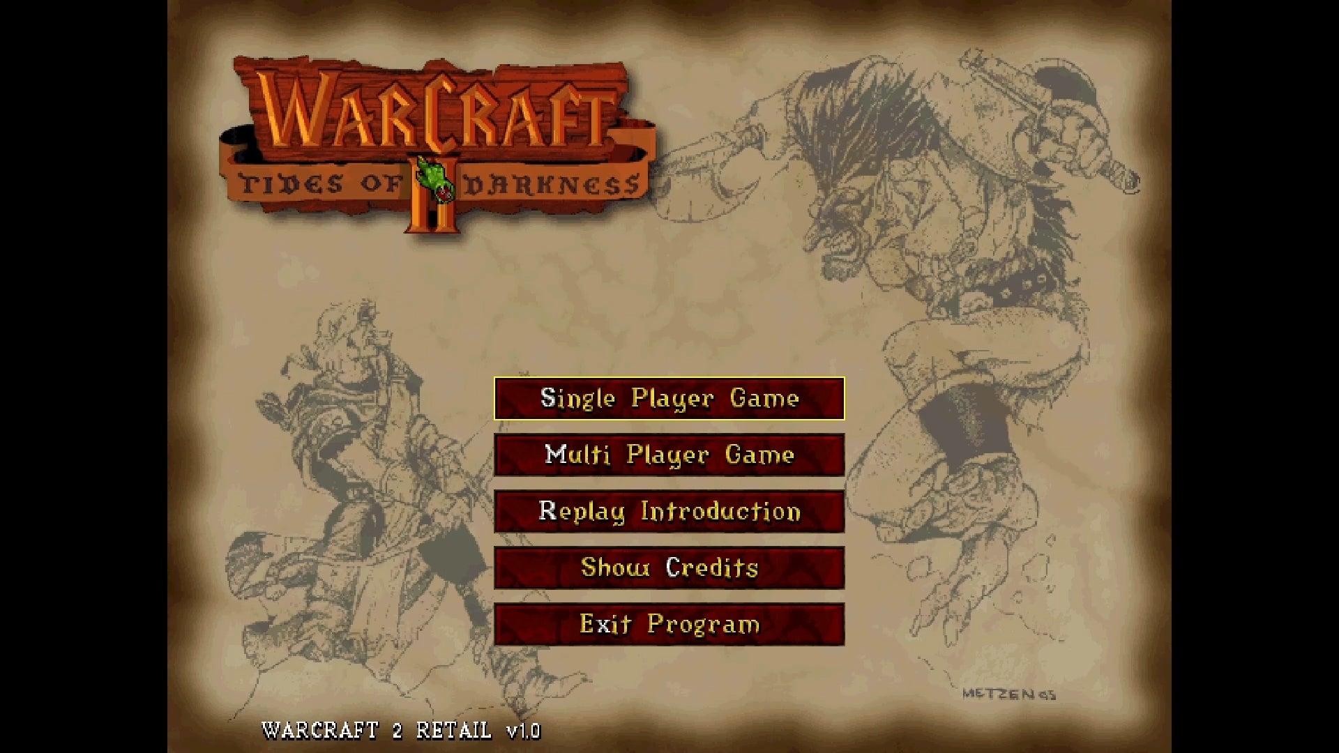 Warcraft II Tides of Darkness