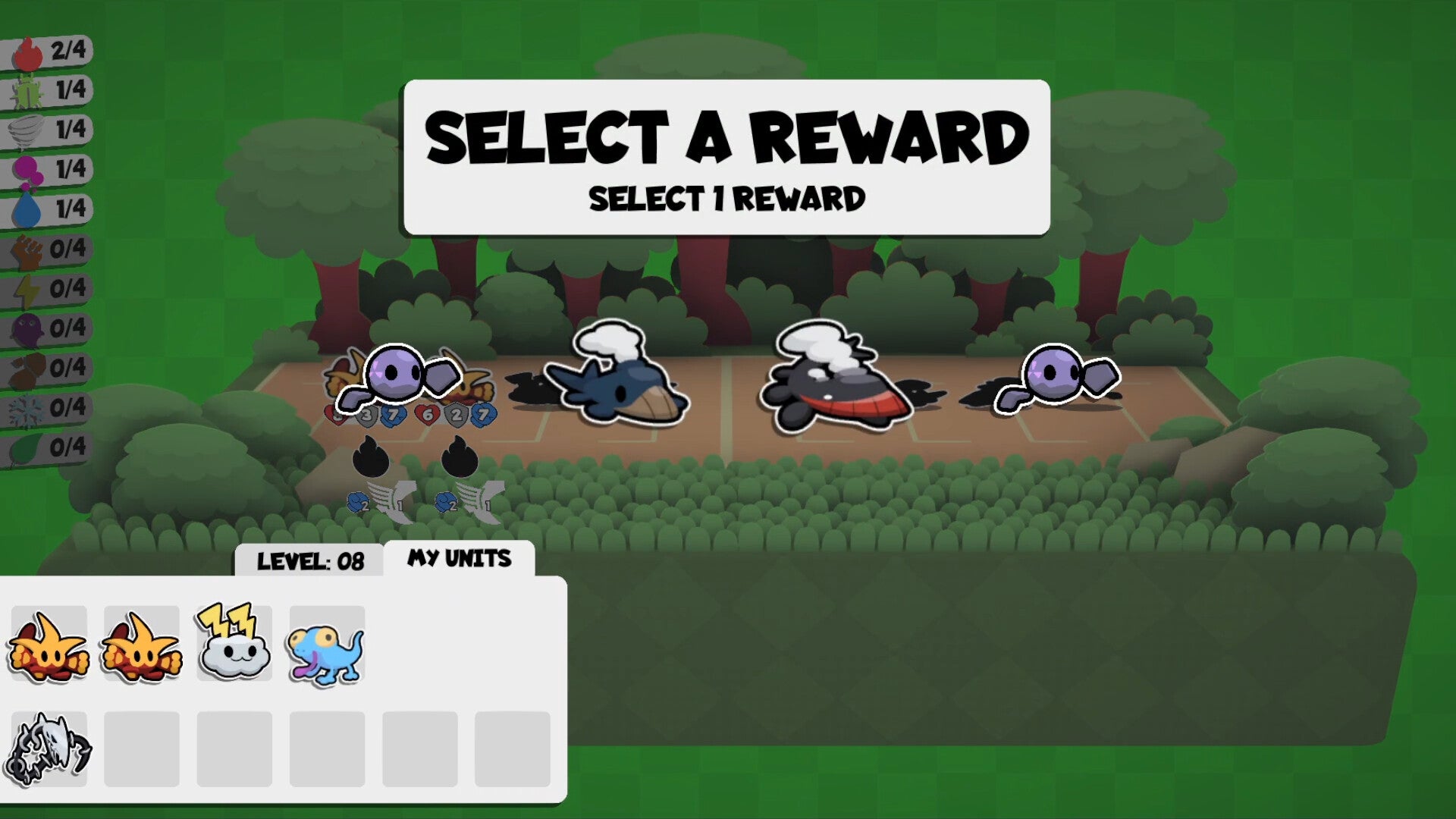 Super Auto Battlemon Rock Paper Shotgun