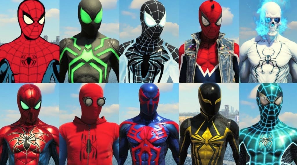Spiderman Custom Suit Design 3D Character Asset 3D Model, 45 OFF