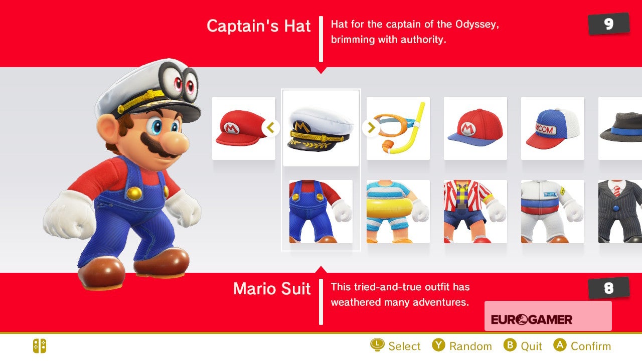 Super Mario Odyssey Hats list hat prices and how to unlock every hat