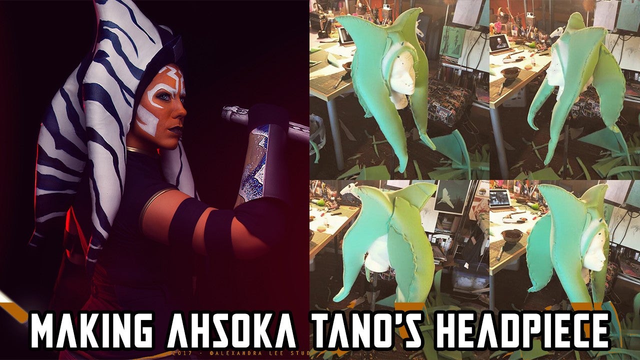Ahsoka Tano cosplay the Star Wars icon with this headpiece tutorial