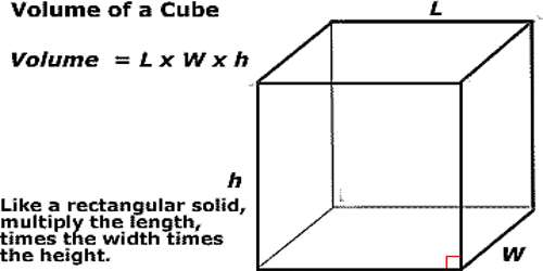 Volume of a Cube Assignment Point