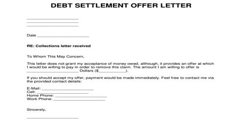 Sample Settlement Release letter Format Assignment Point
