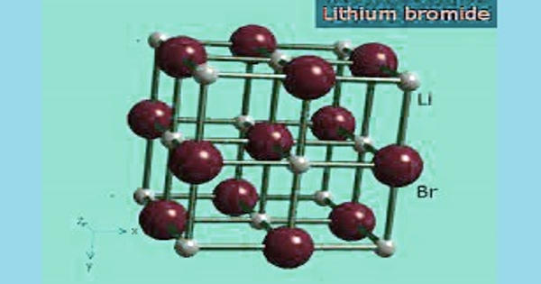 Lithium bromide a chemical compound of lithium and bromine