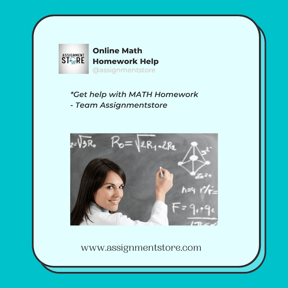 Pay someone to do my math homework online Assignmentstore