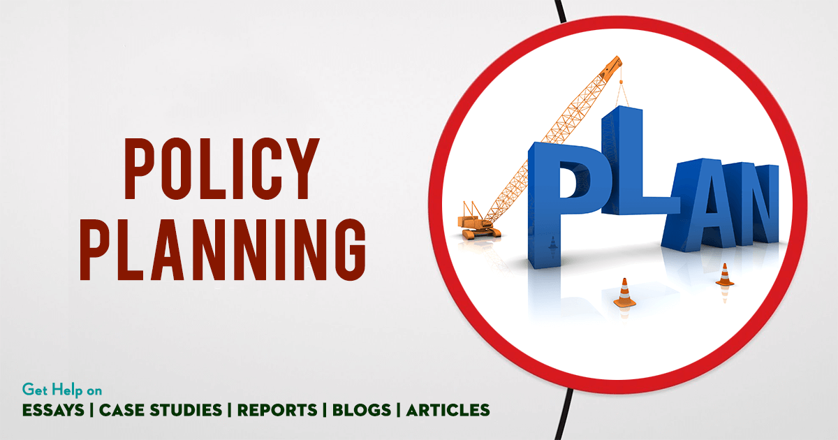 Policy Planning Help by Expert Writers in Australia