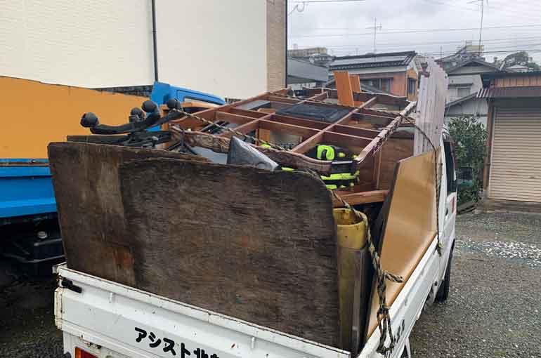 軽トラ積み放題は引越しゴミなど、まとまった不用品処分におススメ｜アシスト北九