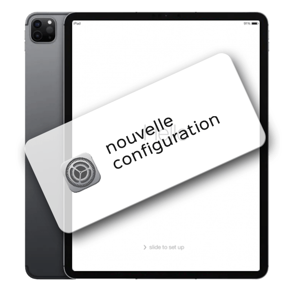 configuration nouvel iPad assistance apple