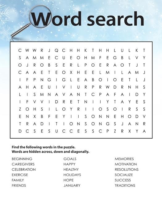 Parting Words Word Search Puzzle