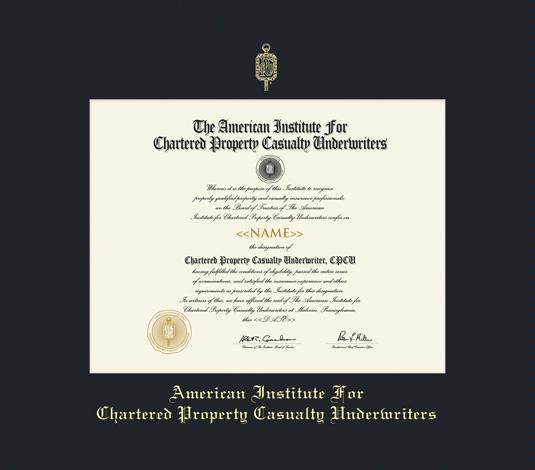 Benefits of The CPCU® Designation