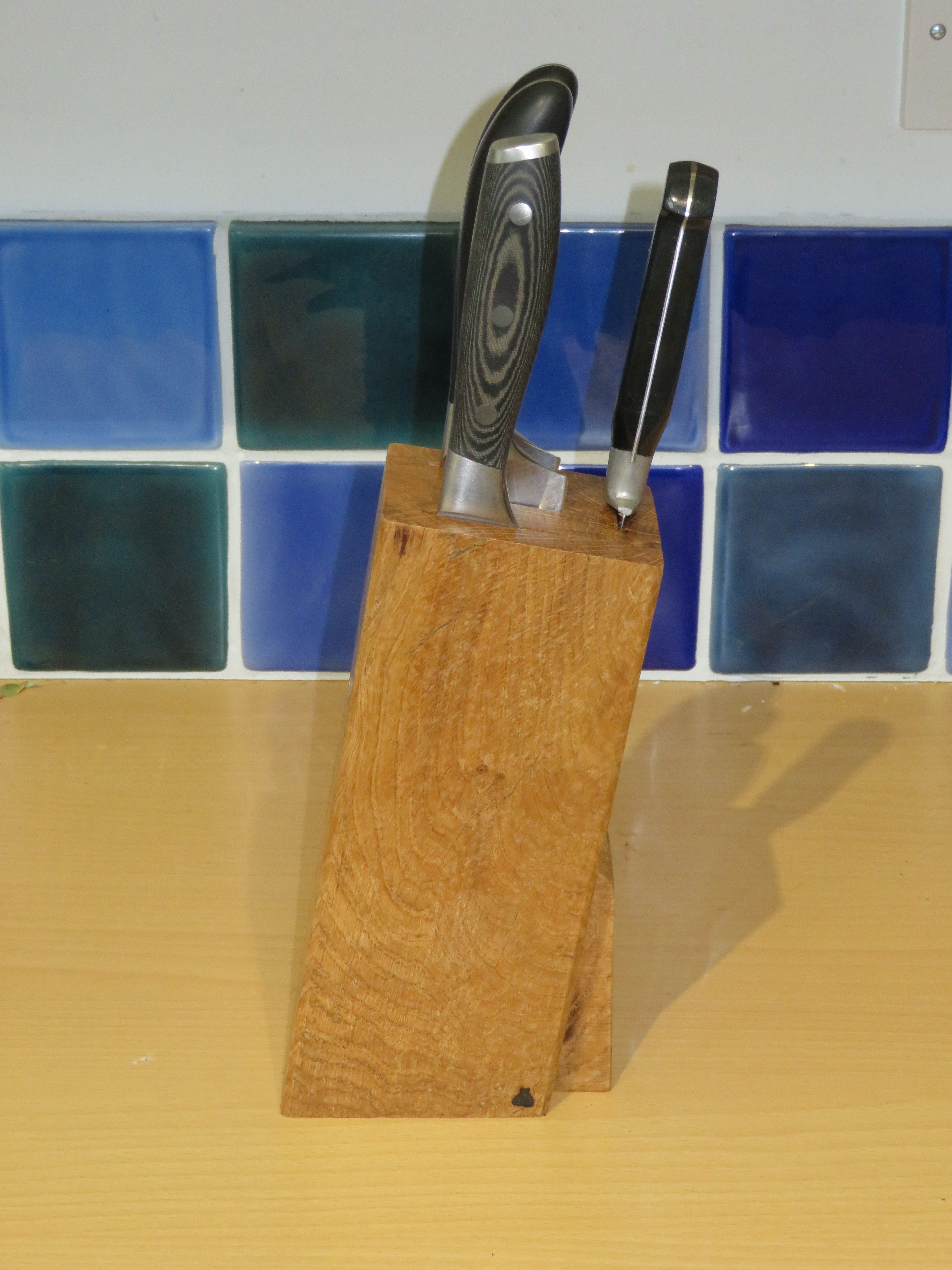 Making A Knife Block Assorted Things That I Have Made