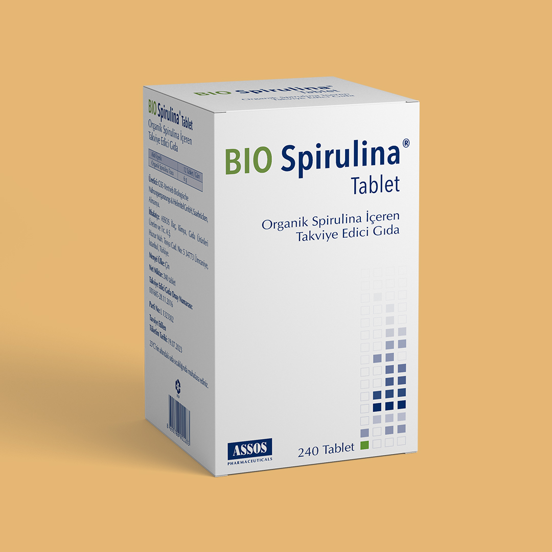 Bio Spirulina® Tablet Assos Pharmaceuticals