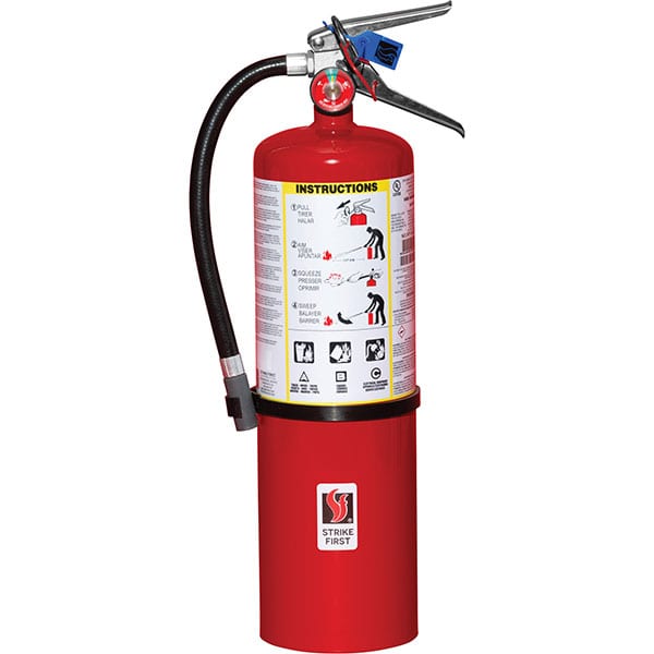 Strike First 10LB ABC Fire Extinguisher w/ Wall Hanger Assured First